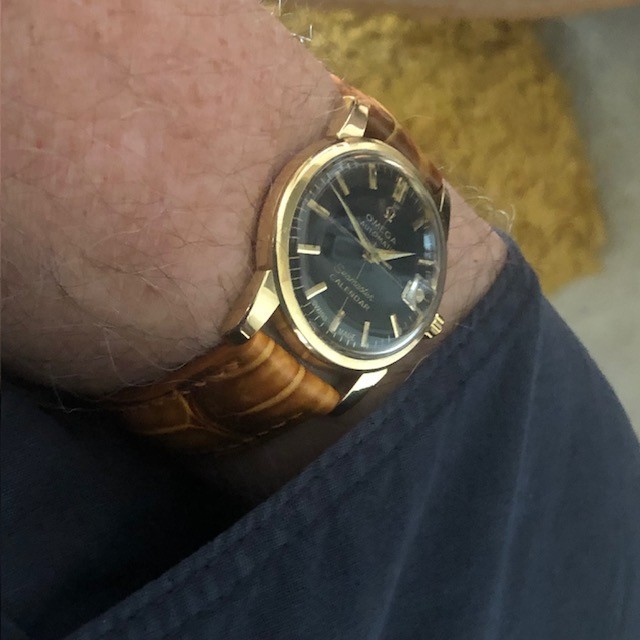 Vintage omega seamaster calendar automatic