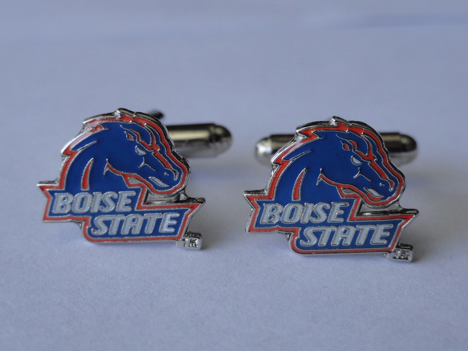 Boise State University Cufflinks NCAA Broncos–Idaho Custom College BSU