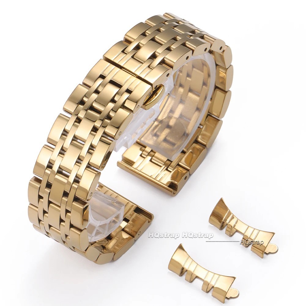 Stainless Steel Watch Band 18mm 20mm 22mm Metal Strap Universal Replacement