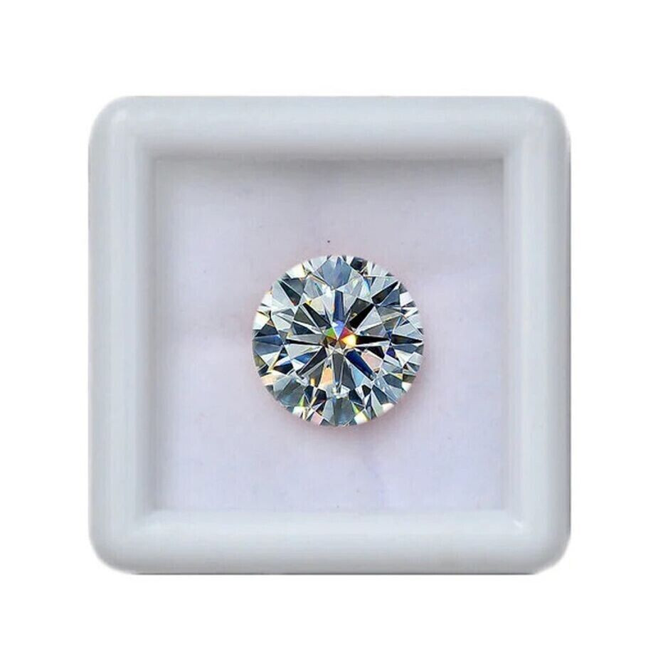 Lab-Grown 2.00 Ct CVD Diamond 8.40 mm Round D, IF Clarity, Certified Diamond