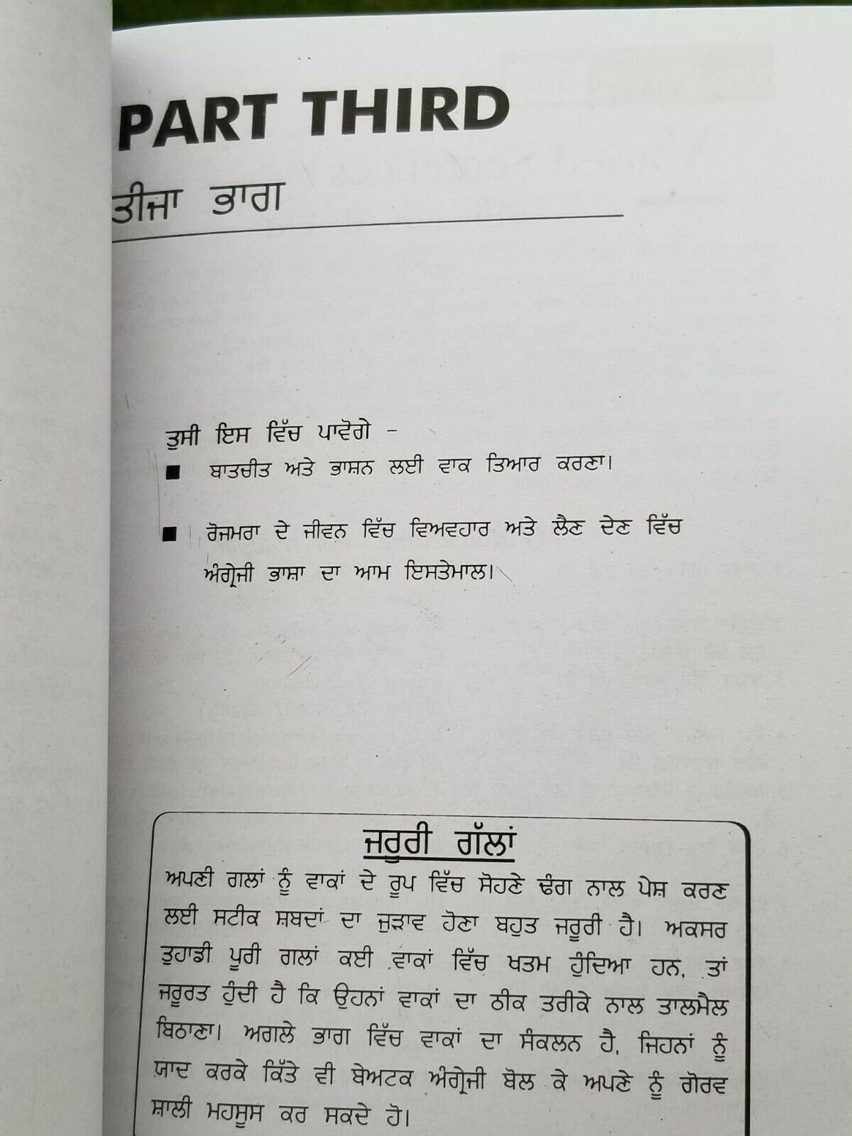 Dynamic Memory English Speaking Course Punjabi to English 60 Days Book Learn B70