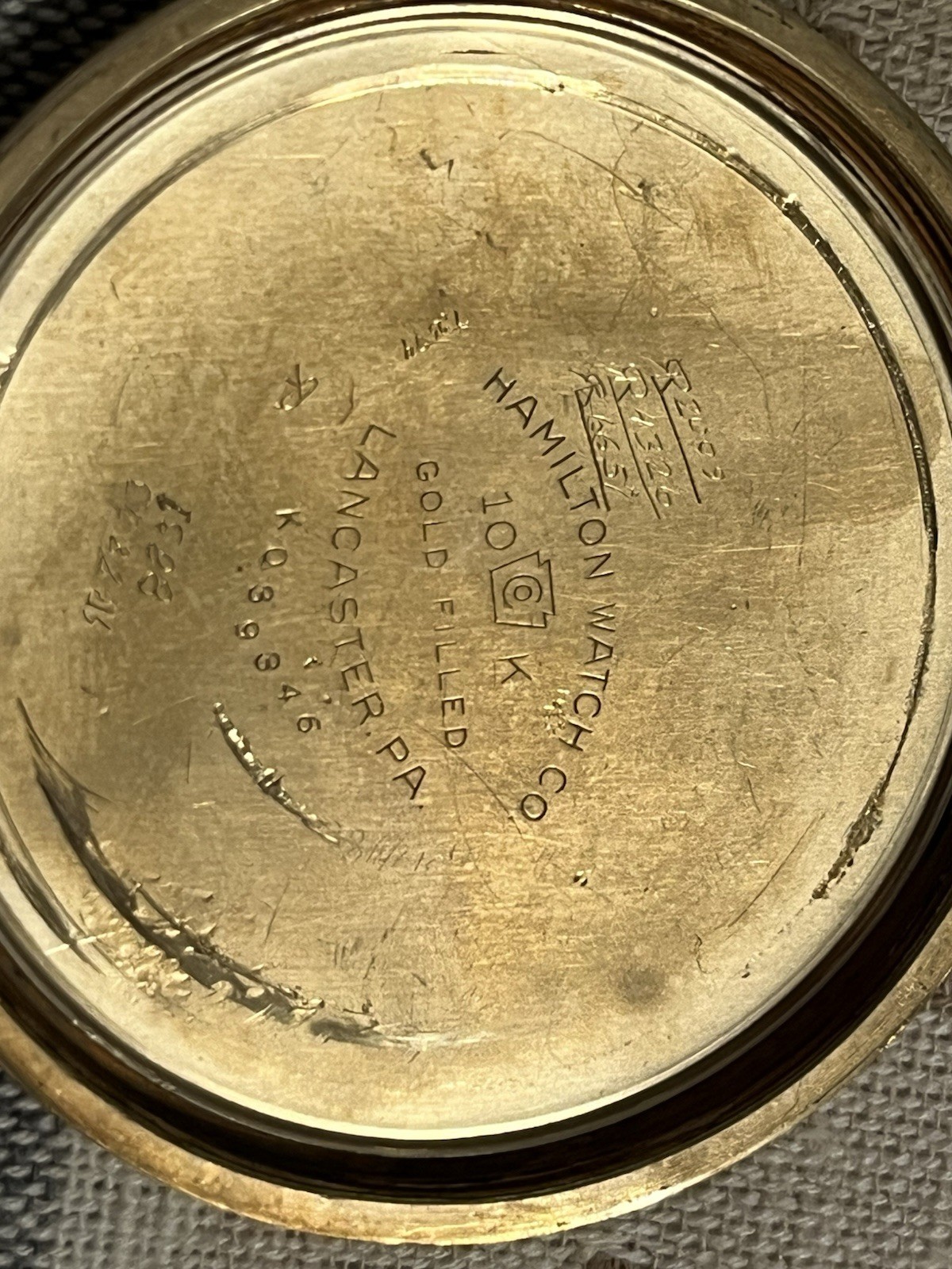 Hamilton 16s 992B Pocket watch