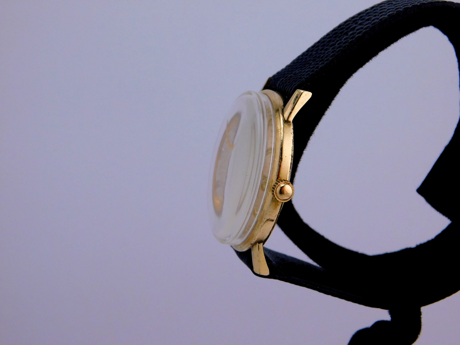 VINTAGE WITTNAUER 17J REF.5000 PATINA DIAL MENS WRISTWATCH SERVICED C.1950s