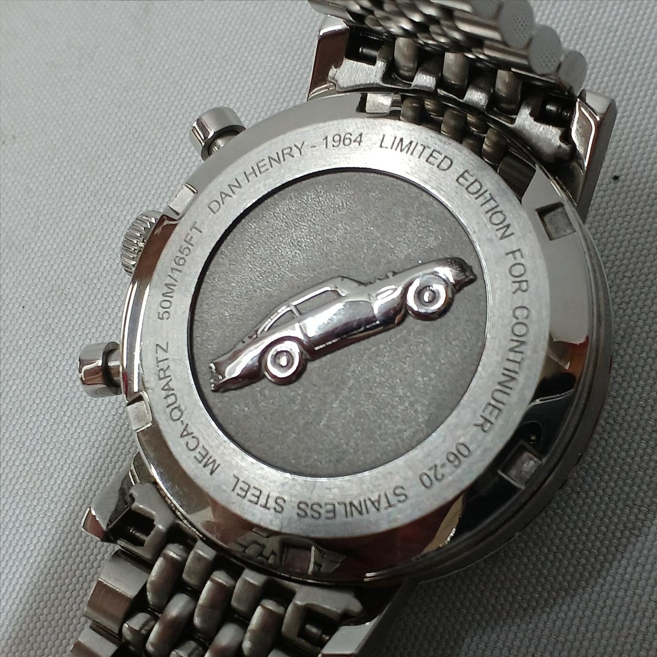DAN HENRY 06-20 1964 Chronograph Authentic Watch- Vintage Style Timepiece
