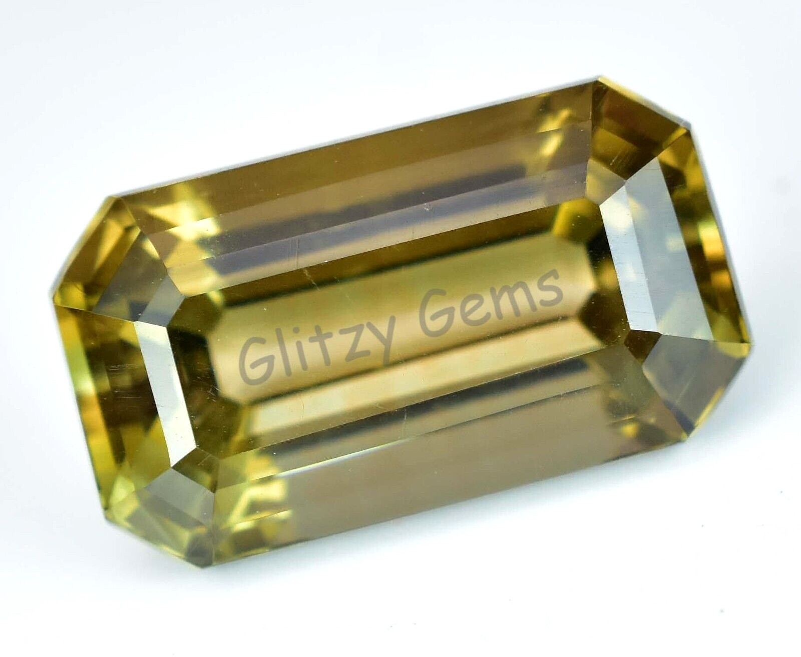 Natural Hiddenite Kunzite 14.85 Ct Radiant Certified Rare Found Loose Gemstone