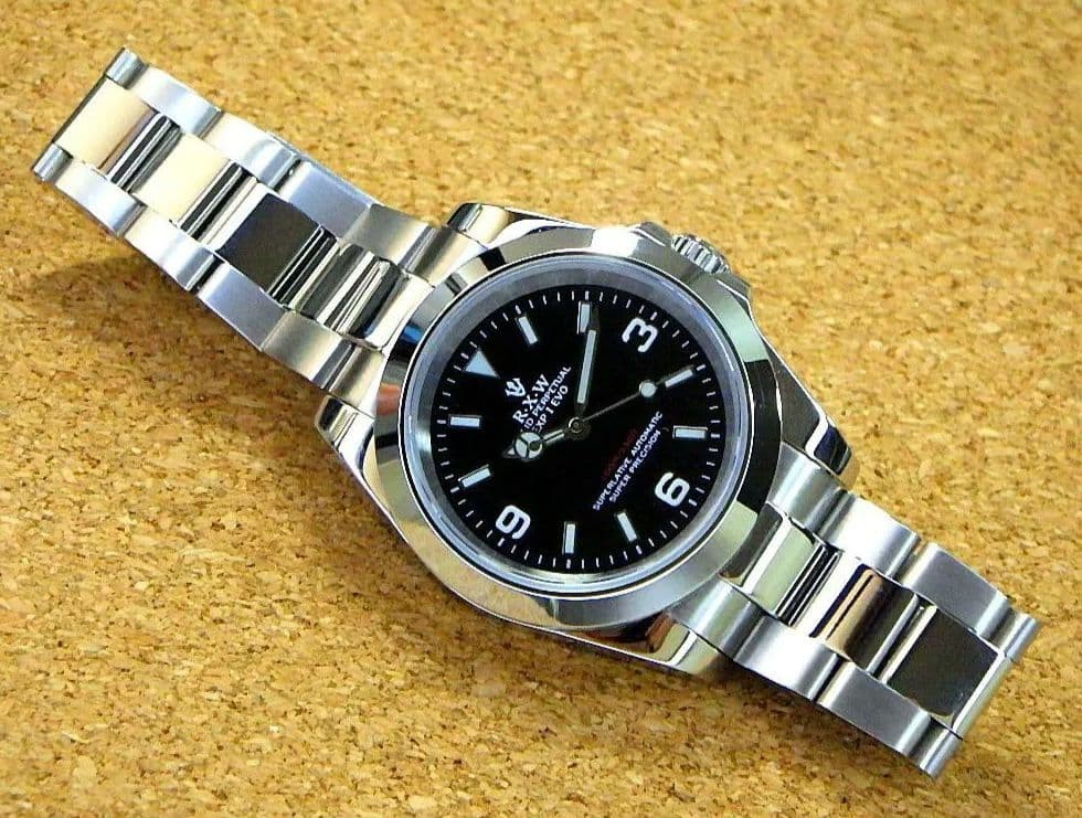 RXW EXPIEVO Red Depth Automatic Men’s Wristwatch NH35A 39mm Box Japan