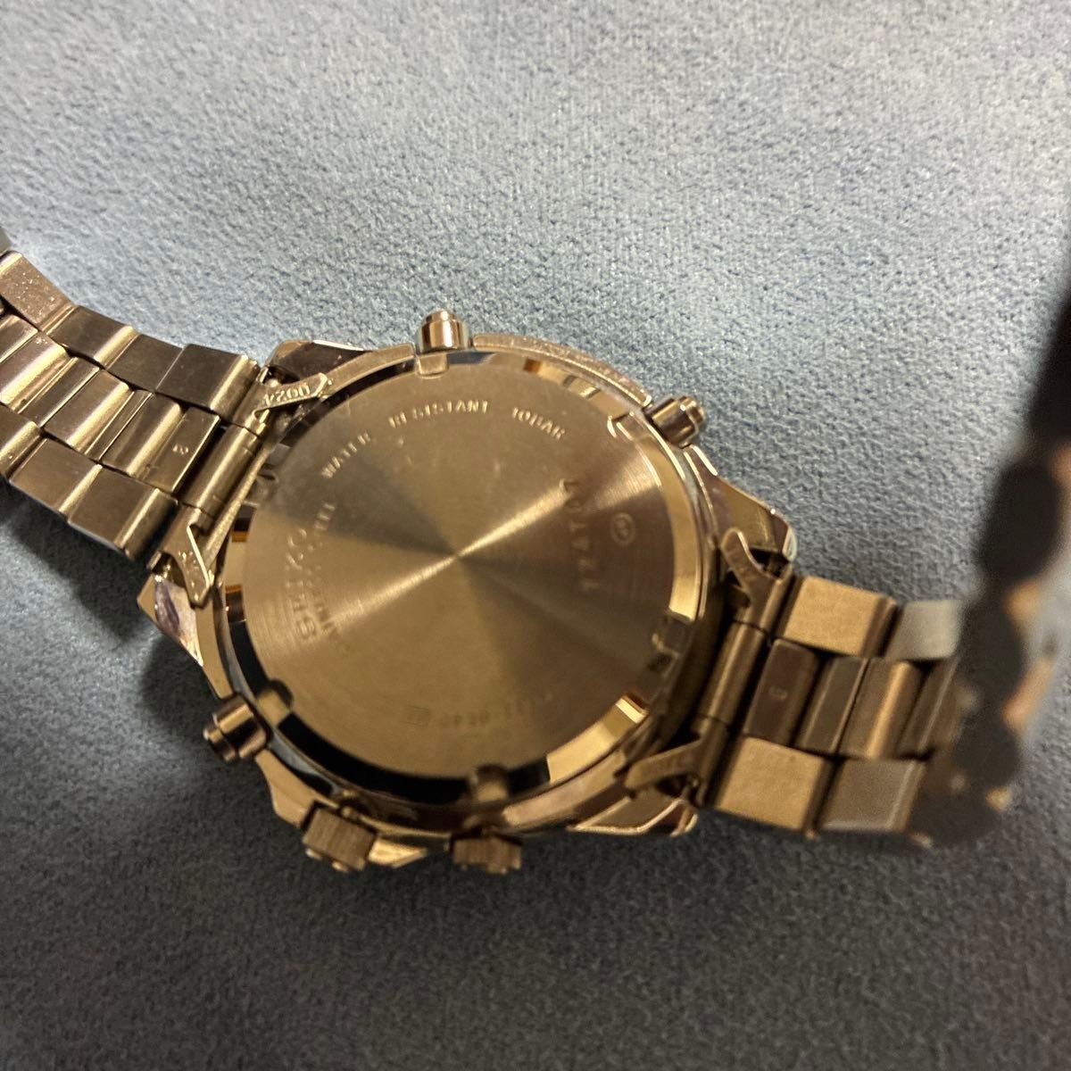 SEIKO Chronograph Blue Dial Watch