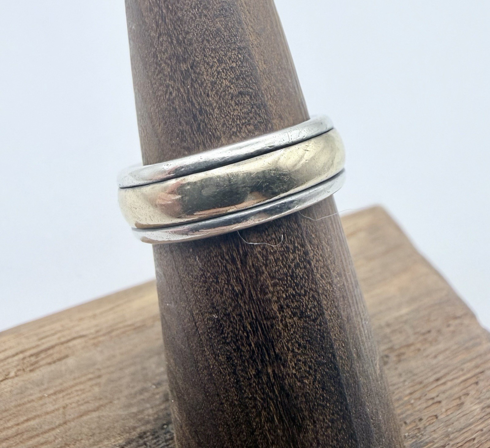 James Avery Simplicity Wedding Ring Band 14K Sterling Silver, Size 5.5