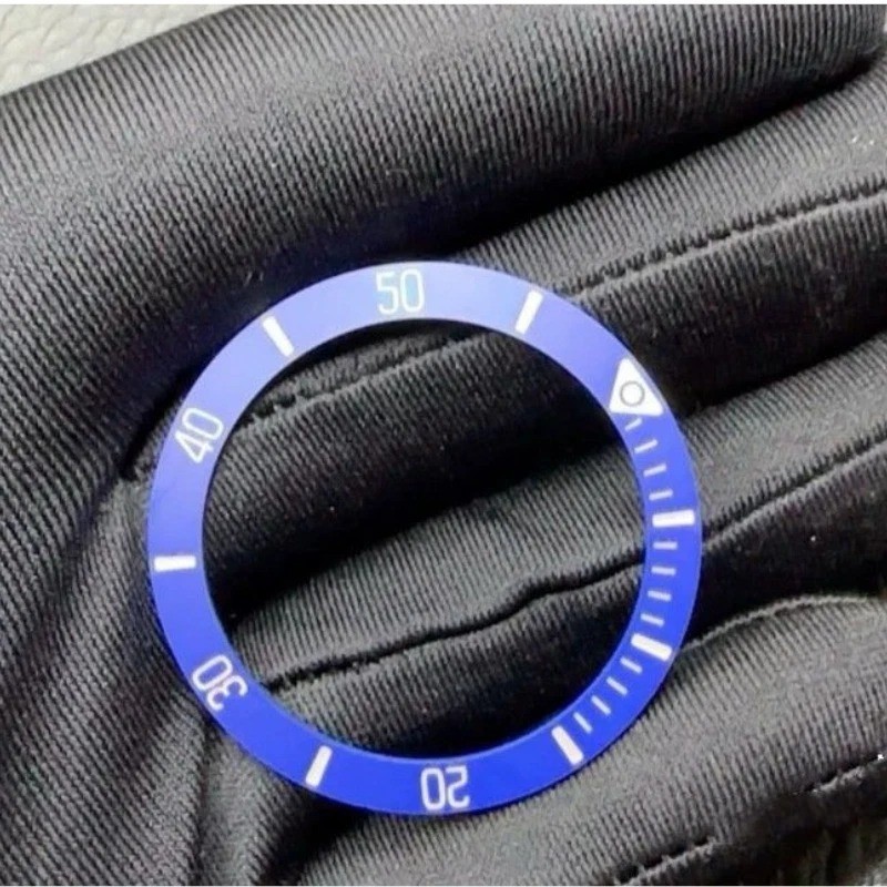 Blue / Black Ceramic Watch Bezel Insert Fits Tudor Pelagos M26500 Models
