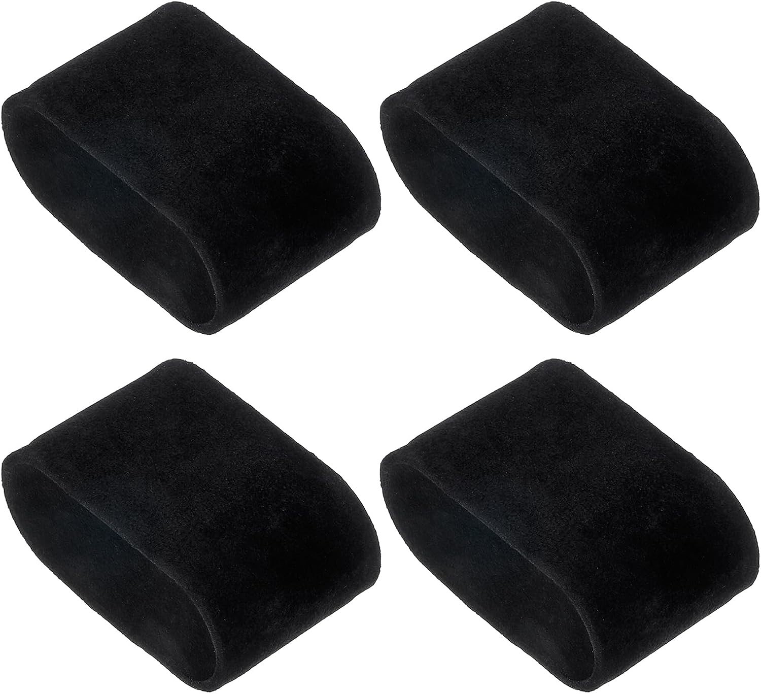 4Pcs Soft Flannelette Watch Display Pillows, Elegant Jewelry Storage Cushions