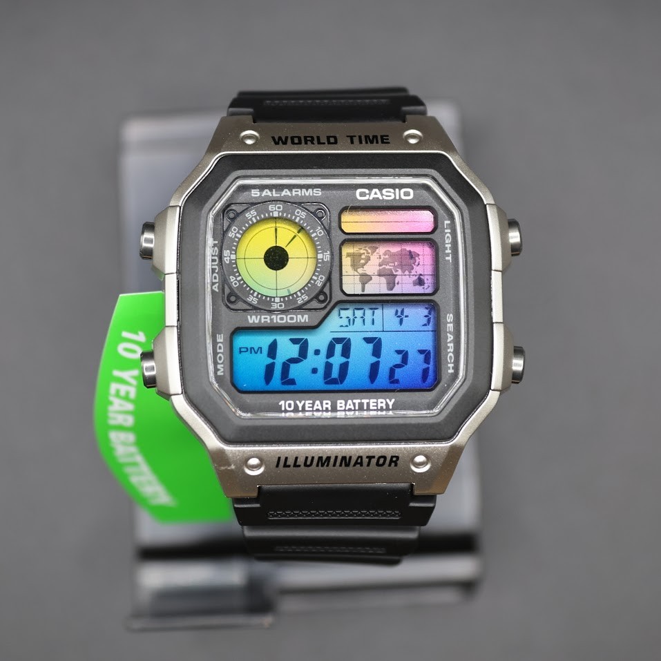 Beach Sunset | CASIO AE-1200WHD Royale | World Time Watch | Mod 🌅
