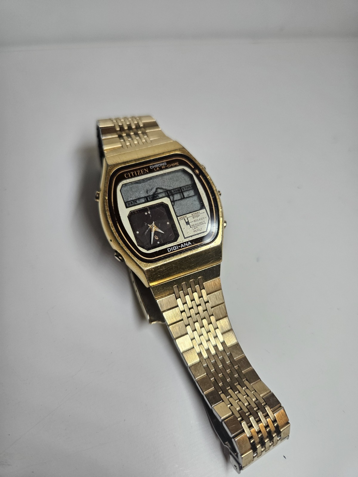vintage Digi-Ana,Early Digital Watch Citizen 4195-24 non working