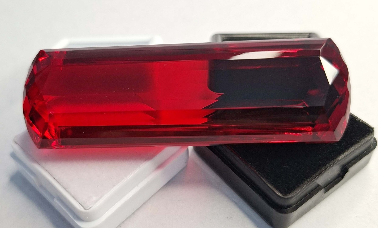 Red Topaz Fancy Long Cushion Cut 200-202 Ct Natural Brazil Loose Gemstone RK813