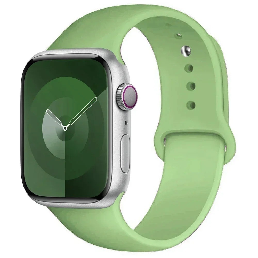 For Apple Watch Silicone Band Strap Series SE 1 2 3 4 5 6 7 Sports 38/40/42/44mm