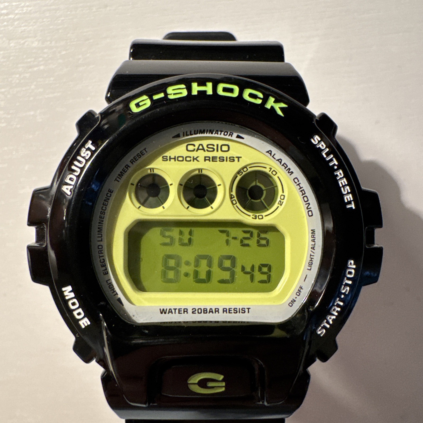 Casio G Shock DW-6900CS Men’s Digital Watch Green Module 3230 Green