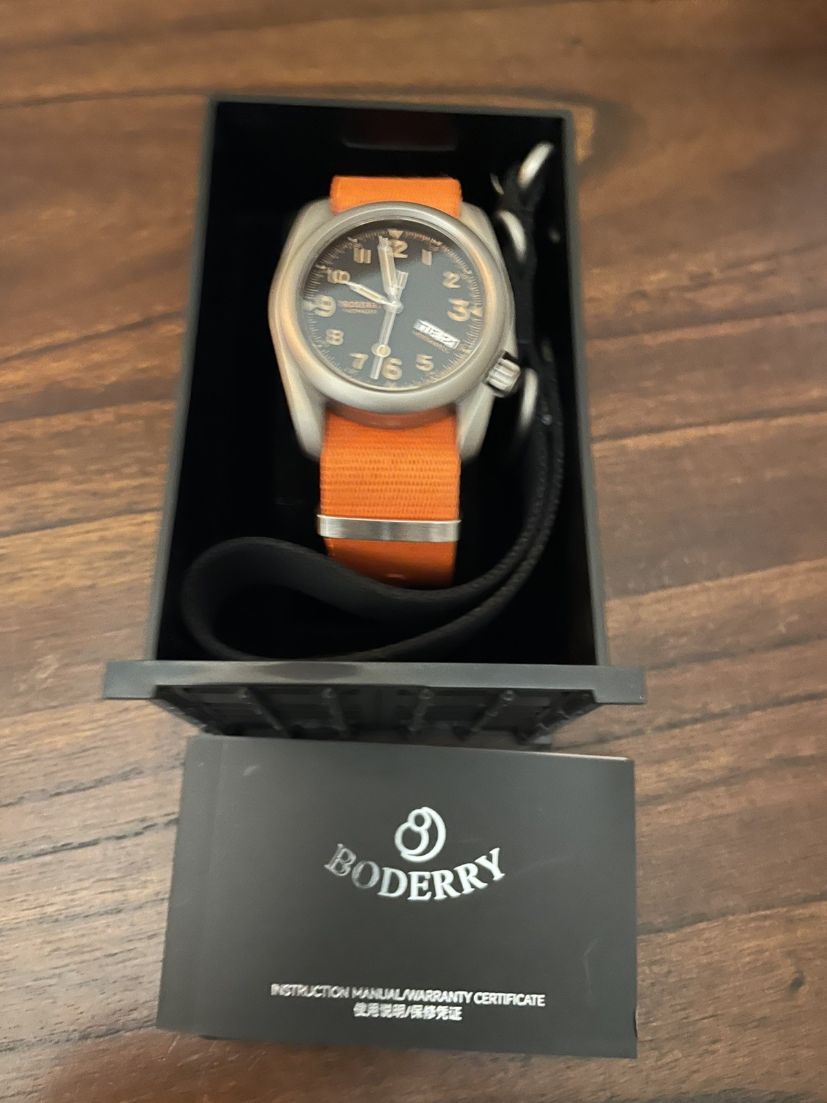 Boderry automatic watch