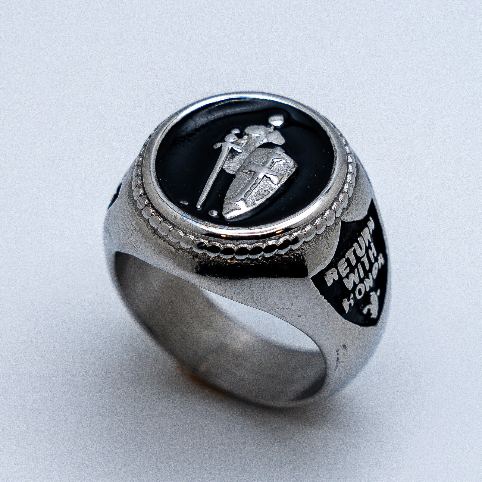 Religious Armor of God Men’s Ring Stainless Steel 183