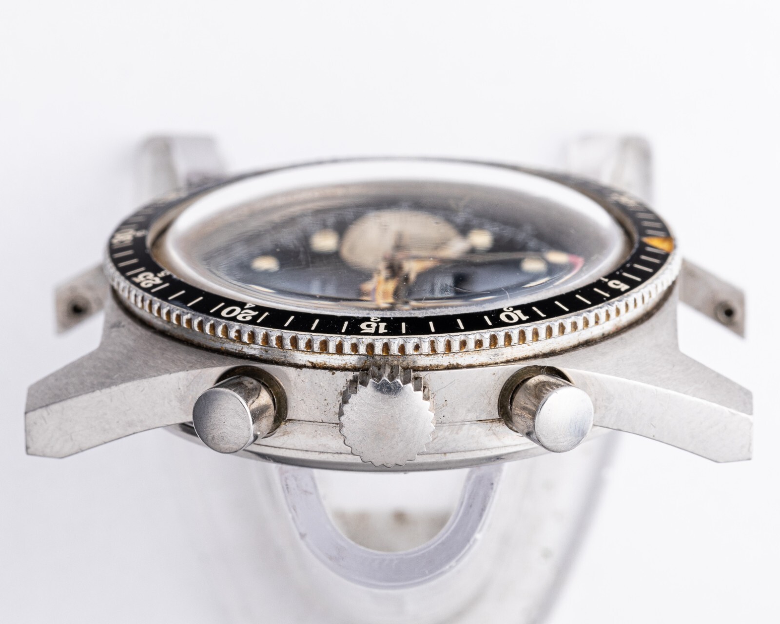 Vintage 1960’s Le Jour Triton 2-Reg. Chronograph w/Original Dial! Landeron 248