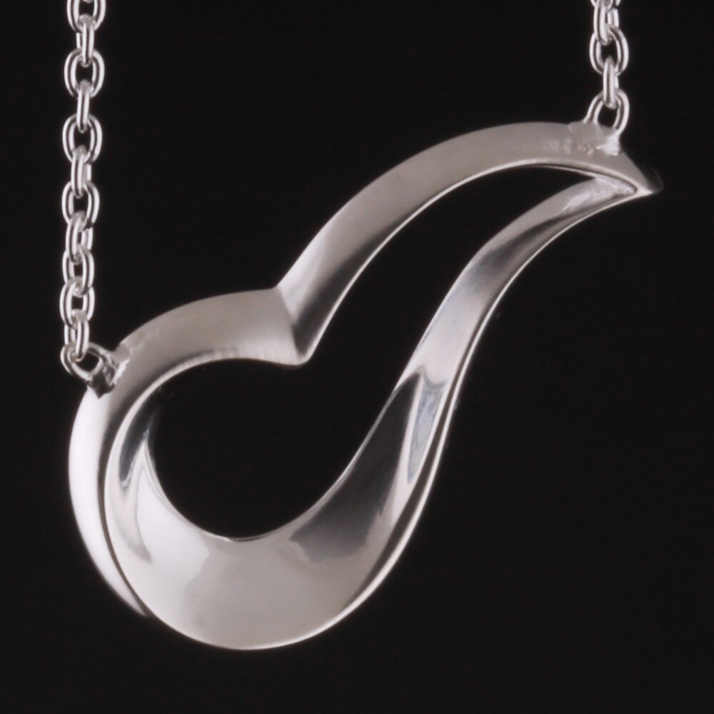 GEORG JENSEN Sterling Silver. Pendant # 654. Heart. AUSTRALIEN LIMITED. 20001210
