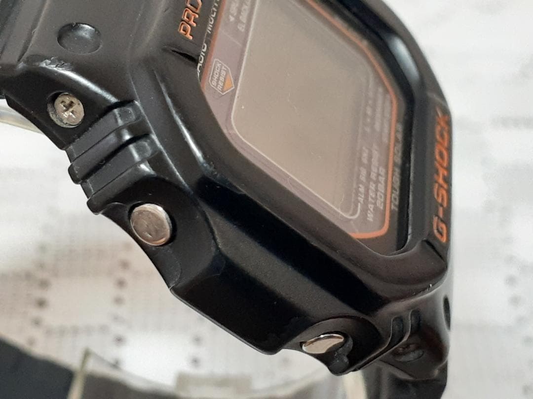 CASIO G-SHOCK GW-M5600R Rescue Orange Tough Solar Radio-Controlled Watch Custom