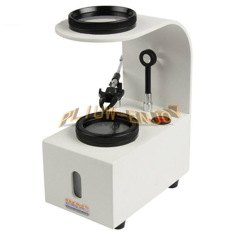 1PCS New Jewelry polariscope Desktop magnifier Gem identification tool +Gem Clip
