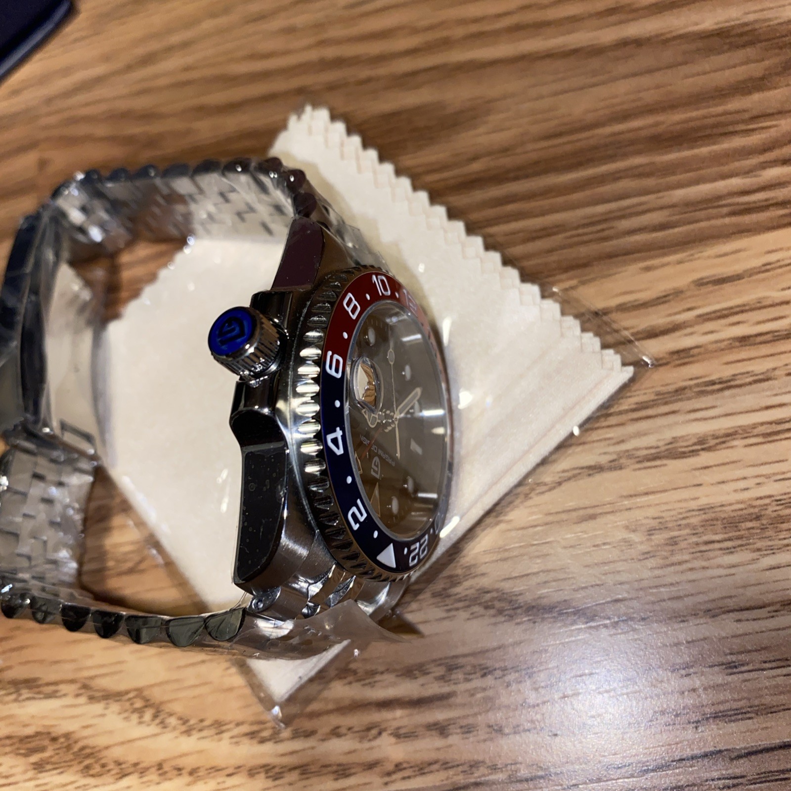 Pagani Design V3 Diver GMT Jubilee Bracelet Automatic Pepsi Bezel