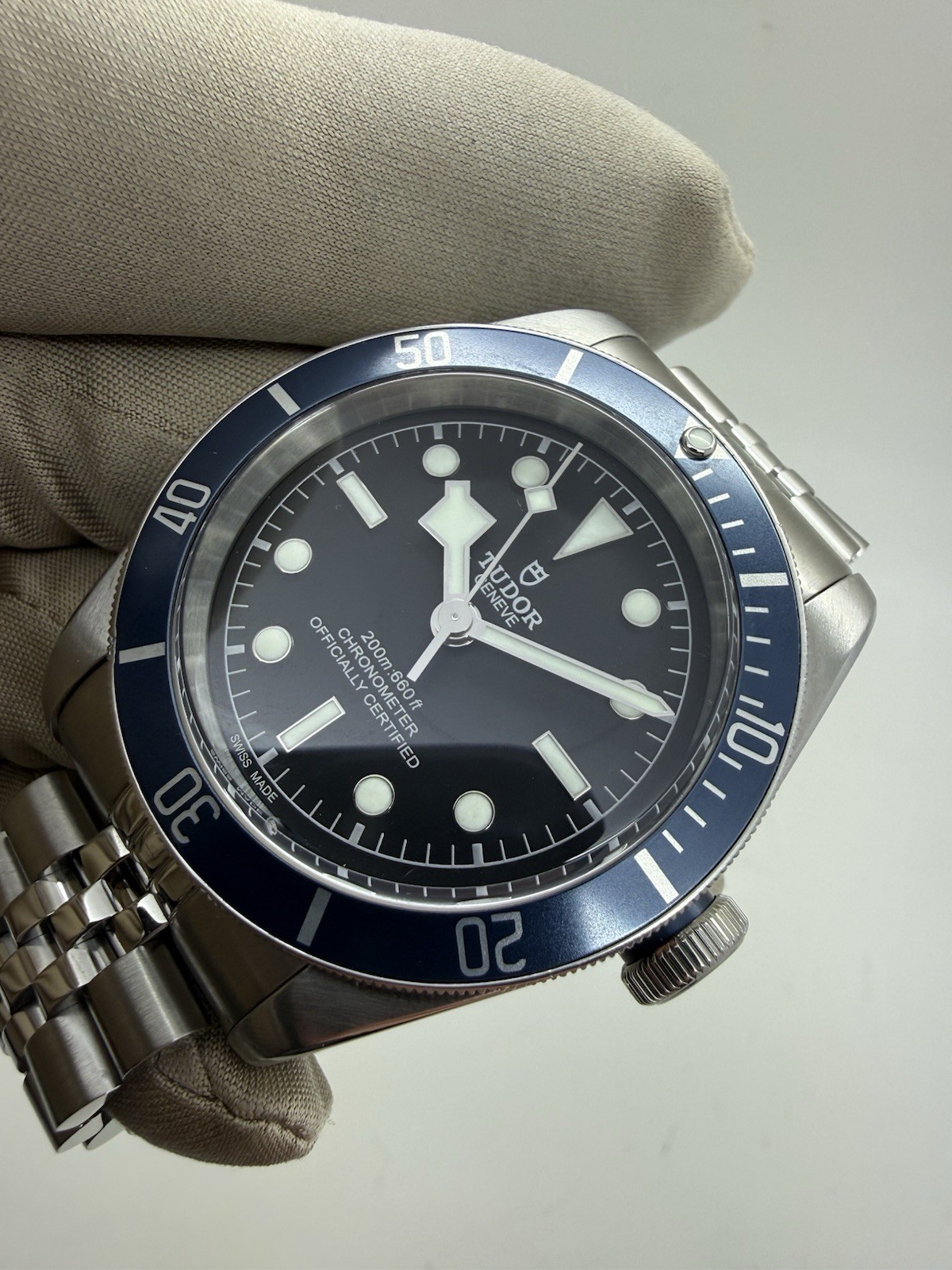 Tudor Black Bay 41mm Blue Bezel Steel Automatic Watch 79230B w/ Box + Tag