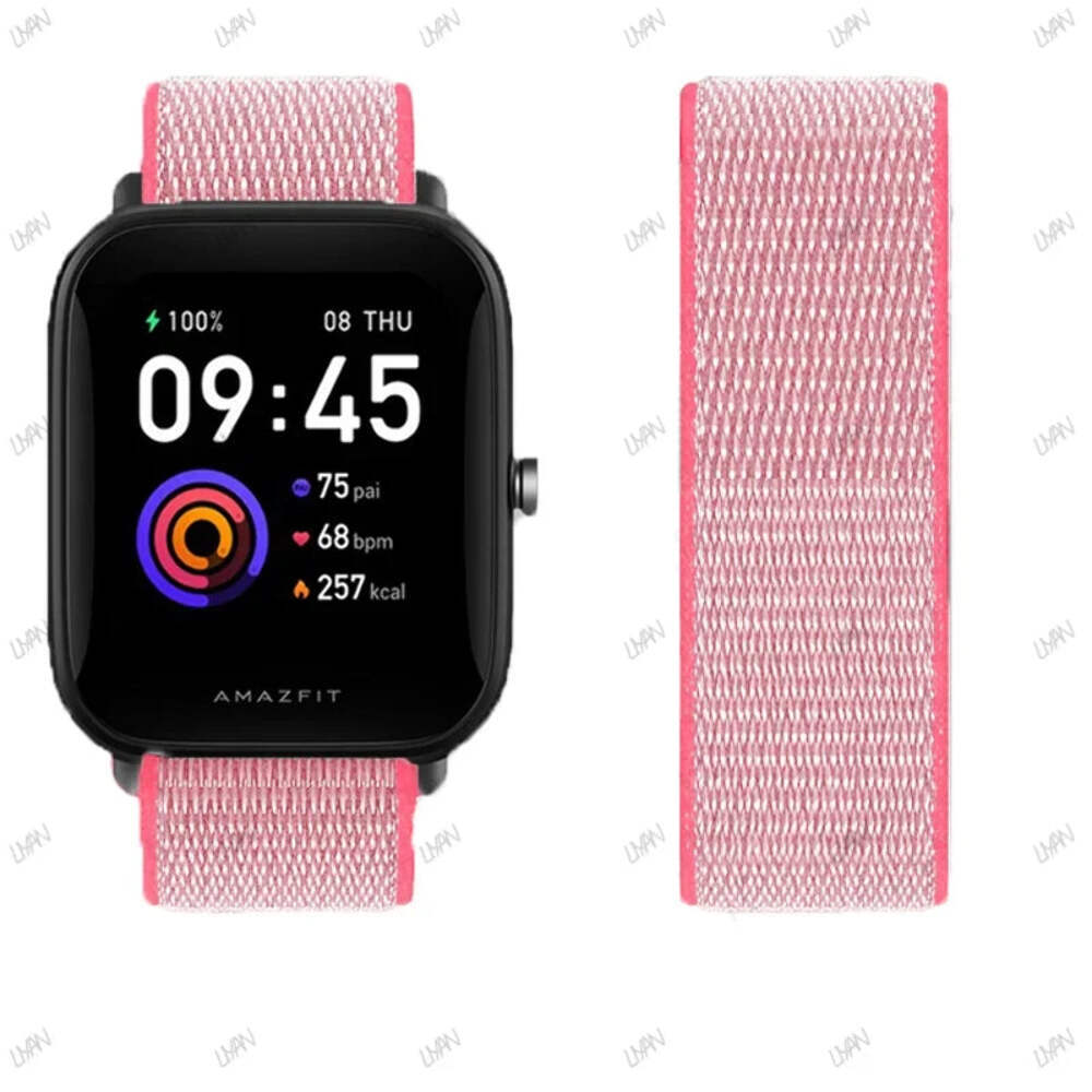 20mm/22mm watch band For Amazfit GTR/GTS 4-3-2-2e/GTR 42mm-47mm/bip-U-S-lite Nyl