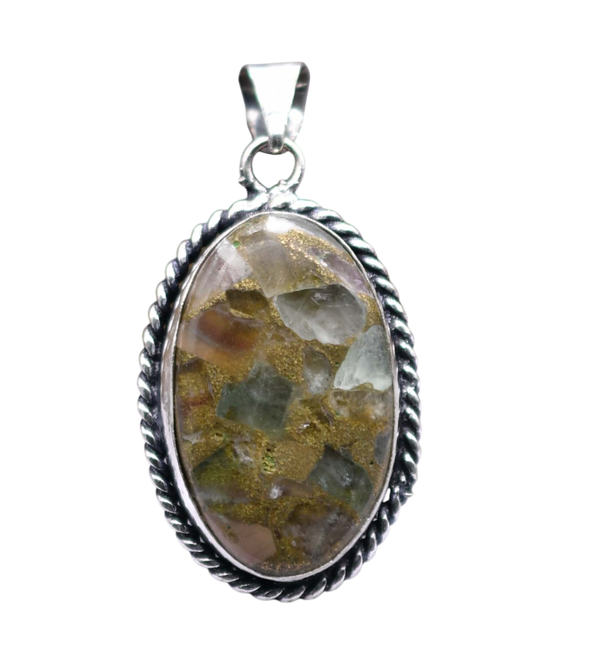 Bumble Bee Jasper Gemstone Ethnic Handmade Pendant Jewelry 2″ P 5284