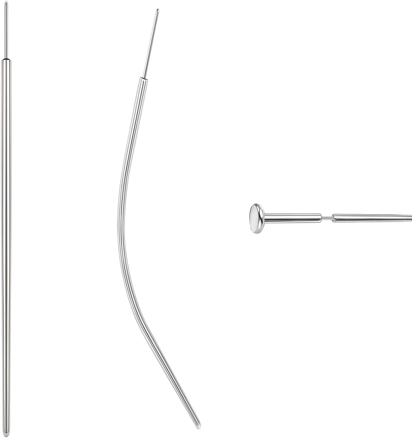 14G 16G 18G 20G Piercing Taper, Stainless Steel Threadless Insertion Pin Screw o