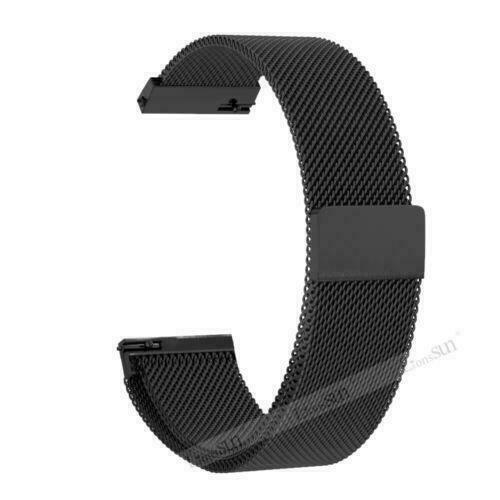 20mm Metal Magnetic Watch Band Strap For Garmin Vivomove Sport / Luxe / Style