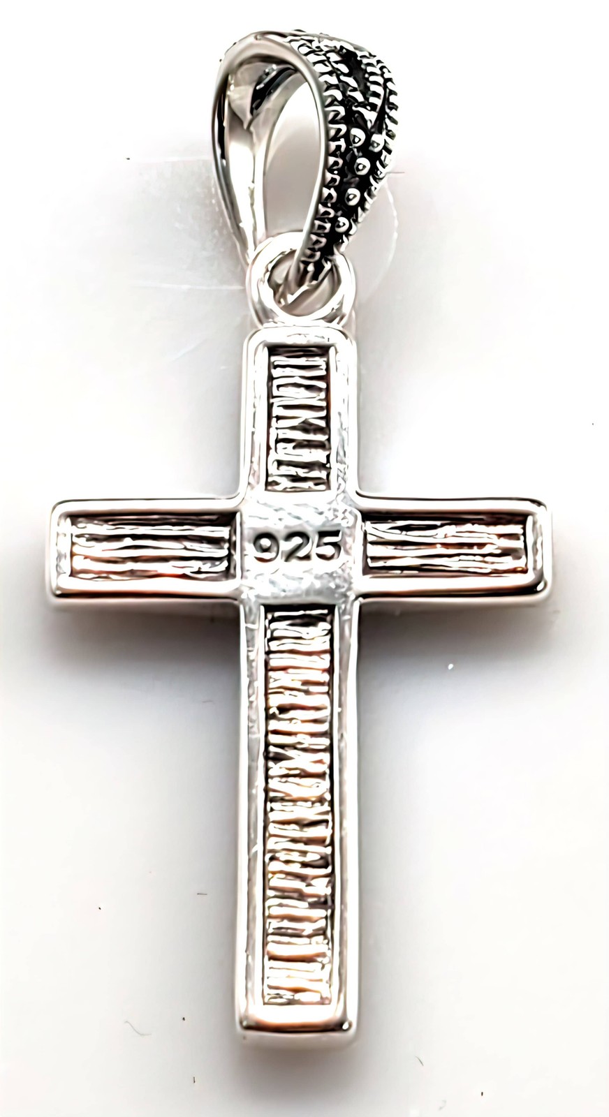 Marcasite Cross Sterling Silver Necklace
