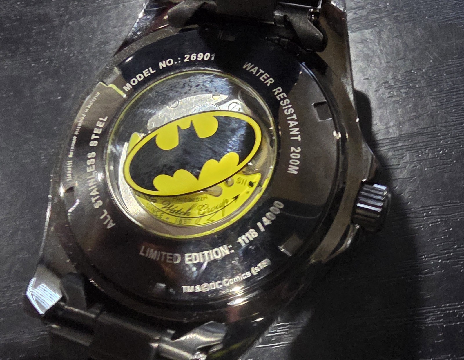 Invicta DC Comics Batman 26901 Limited Edition Automatic Watch – Full Kit