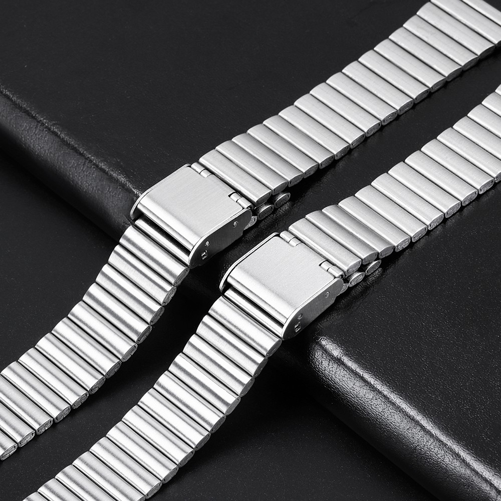 10-20mm Premium Stainless Steel Metal Watch Bands Strap Vintage Bracelet