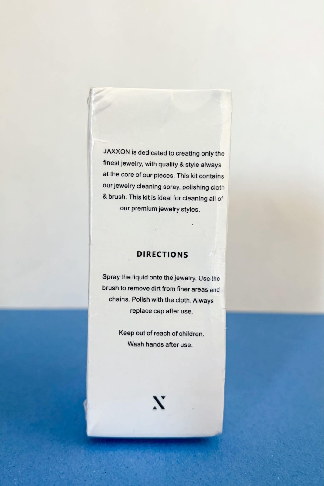 JAXXON Jewelry Care Kit 50ml Jewelry Cleaning Spray Cloth Brush New Sealed