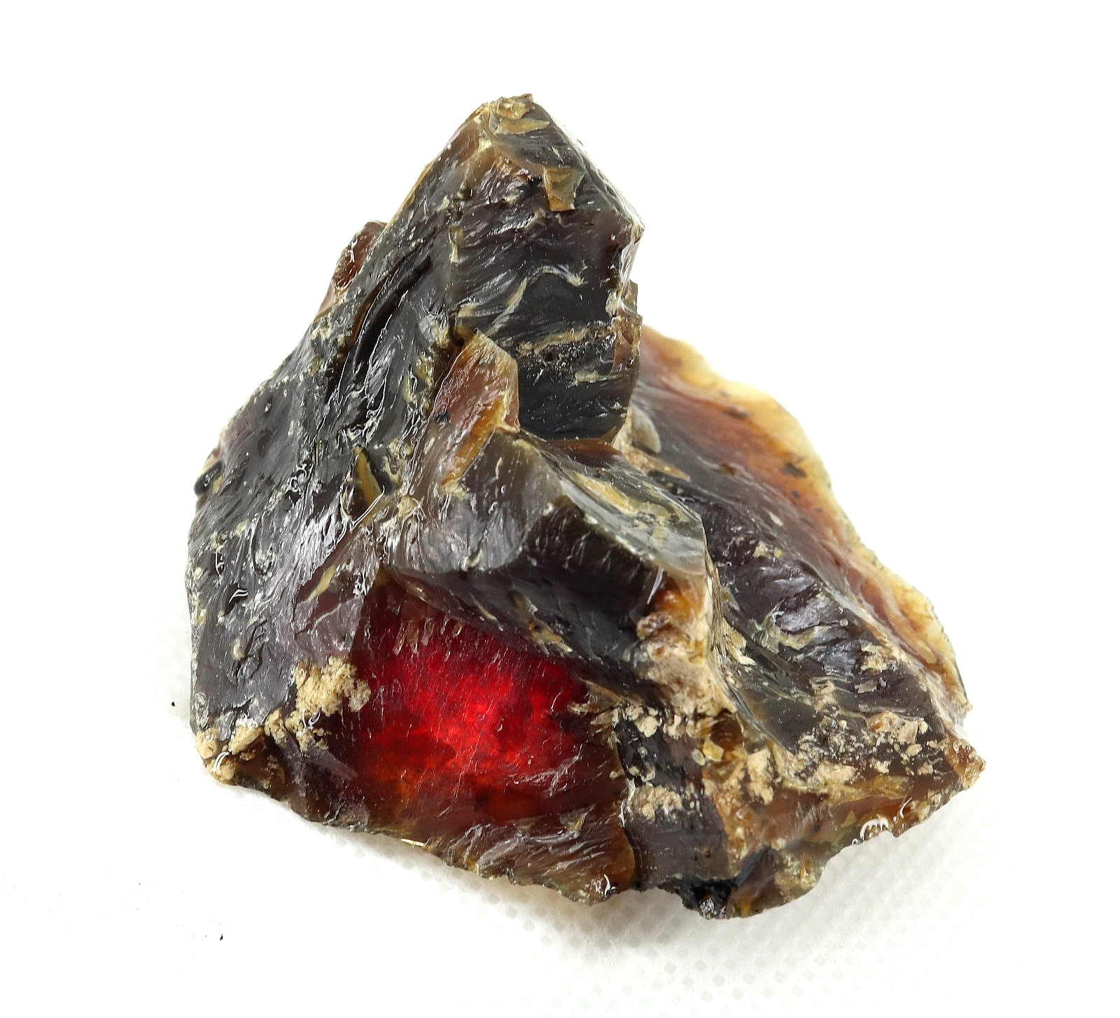 Natural Honey Baltic Amber Untreated Specimen Certified Rough Gemstone 122 Ct.