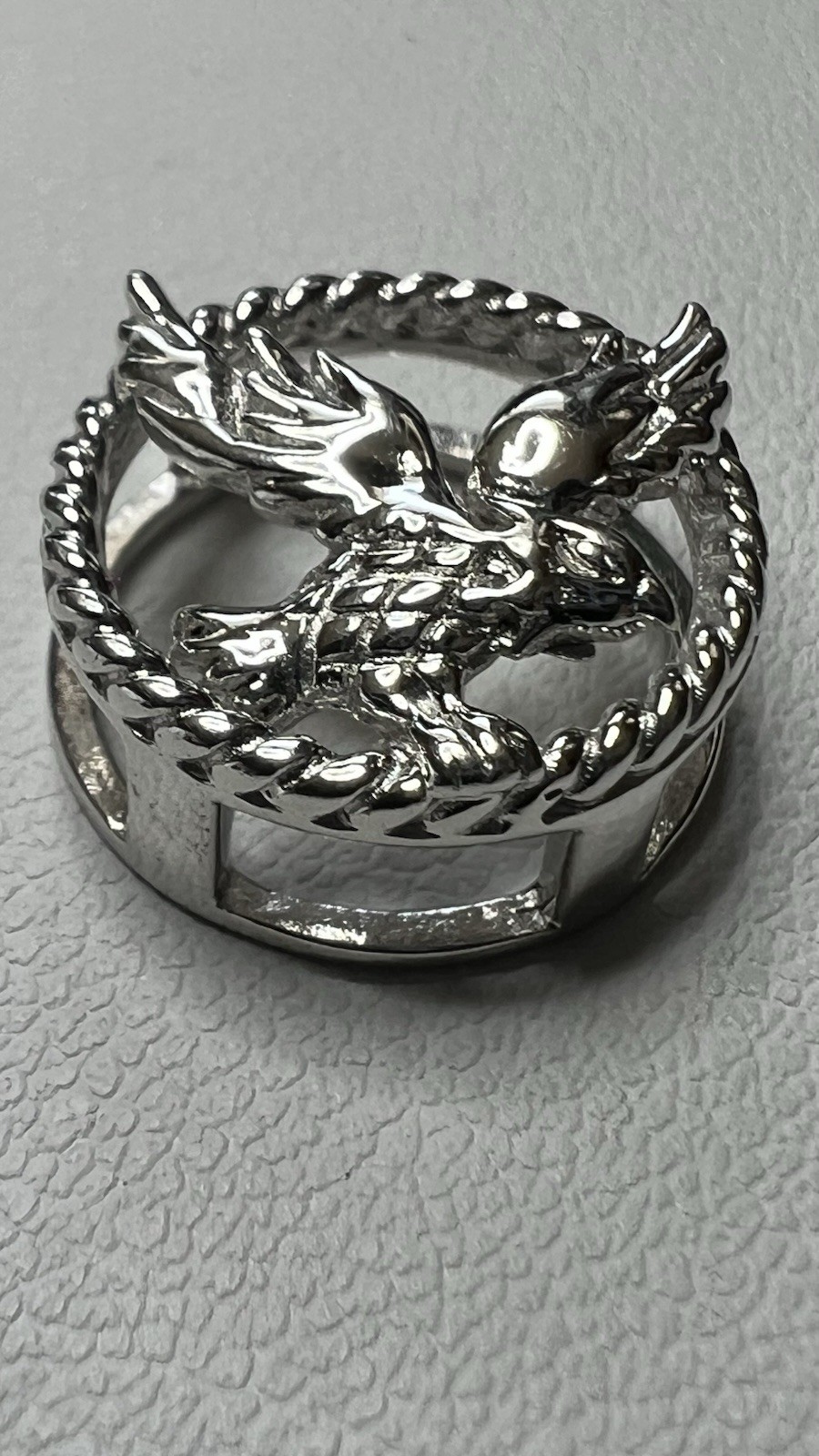 Retired 925 Sterling Silver Ross Simons Eagle Pendant
