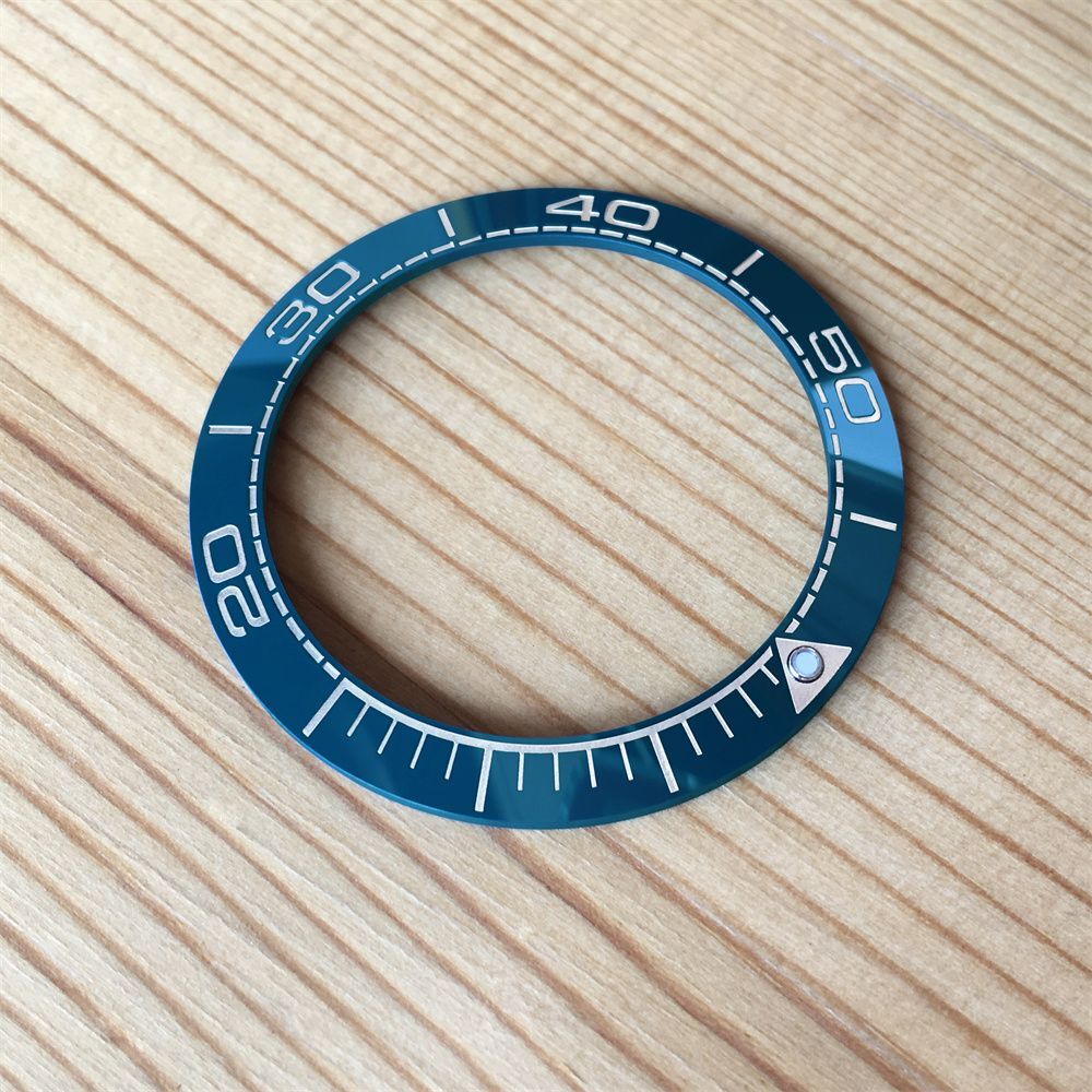 Ceramic Watch Bezel Insert Fits Omega Seamaster Planet Ocean 600M 43.5 mm