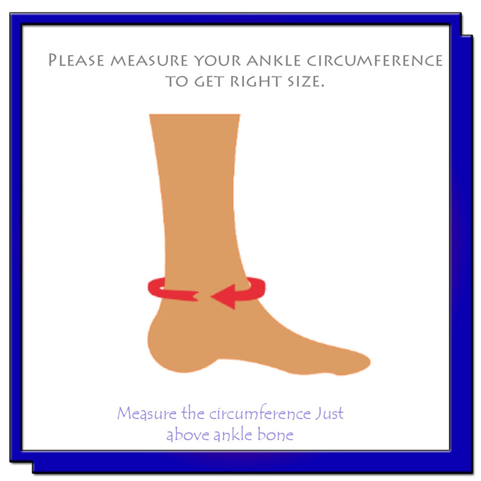 Ankle Bracelet for Women Flat Herringbone Chain Anklet 9″,10″,11″,12″ Small-Plus