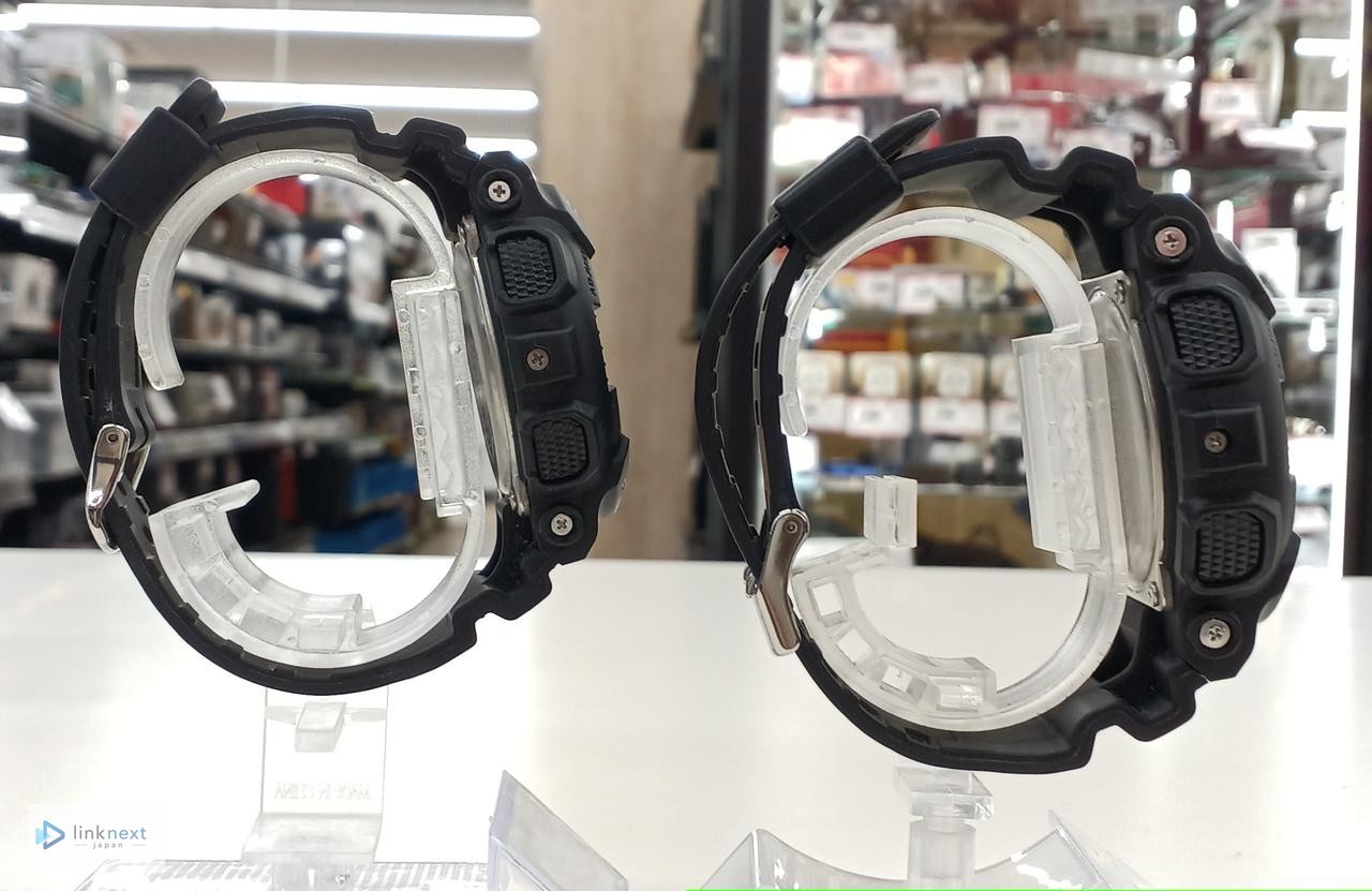Casio GMA-S140 / GA-140 G-Shock Pair Watch Black Analog-Digital