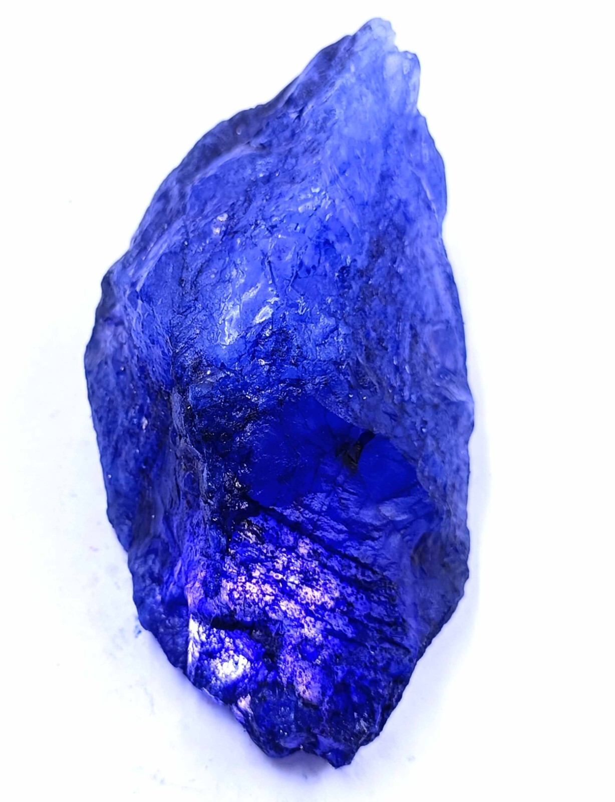DYED 570 CARAT EGL CERTIFIED TRANSLUCENT ROUGH NATURAL BLUE SAPPHIRE GEMSTONE