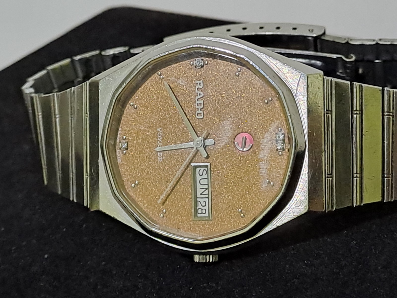 RADO VOYAGER 636.3424.4 DODECAGON ETA.2879 VTG AUTOMATIC SWISS MEN’S WATCH