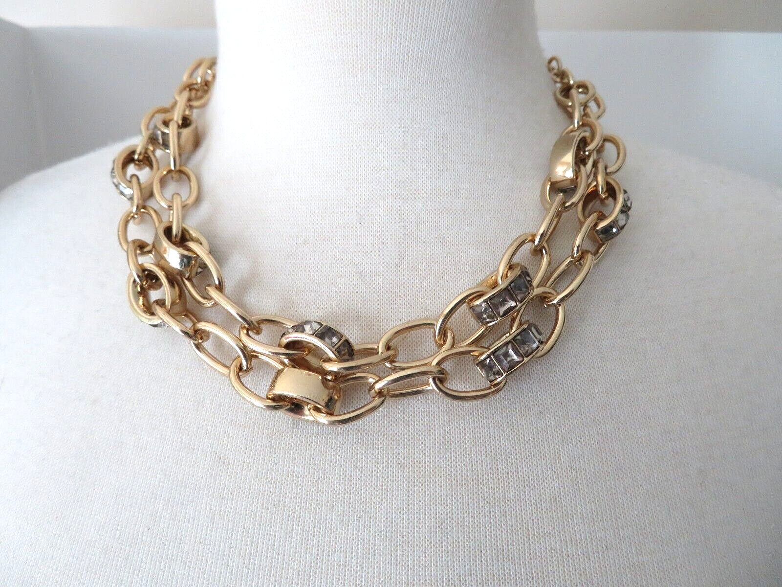 ISAAC MIZRAHI LIVE! LINK GT NECKLACE 18″
