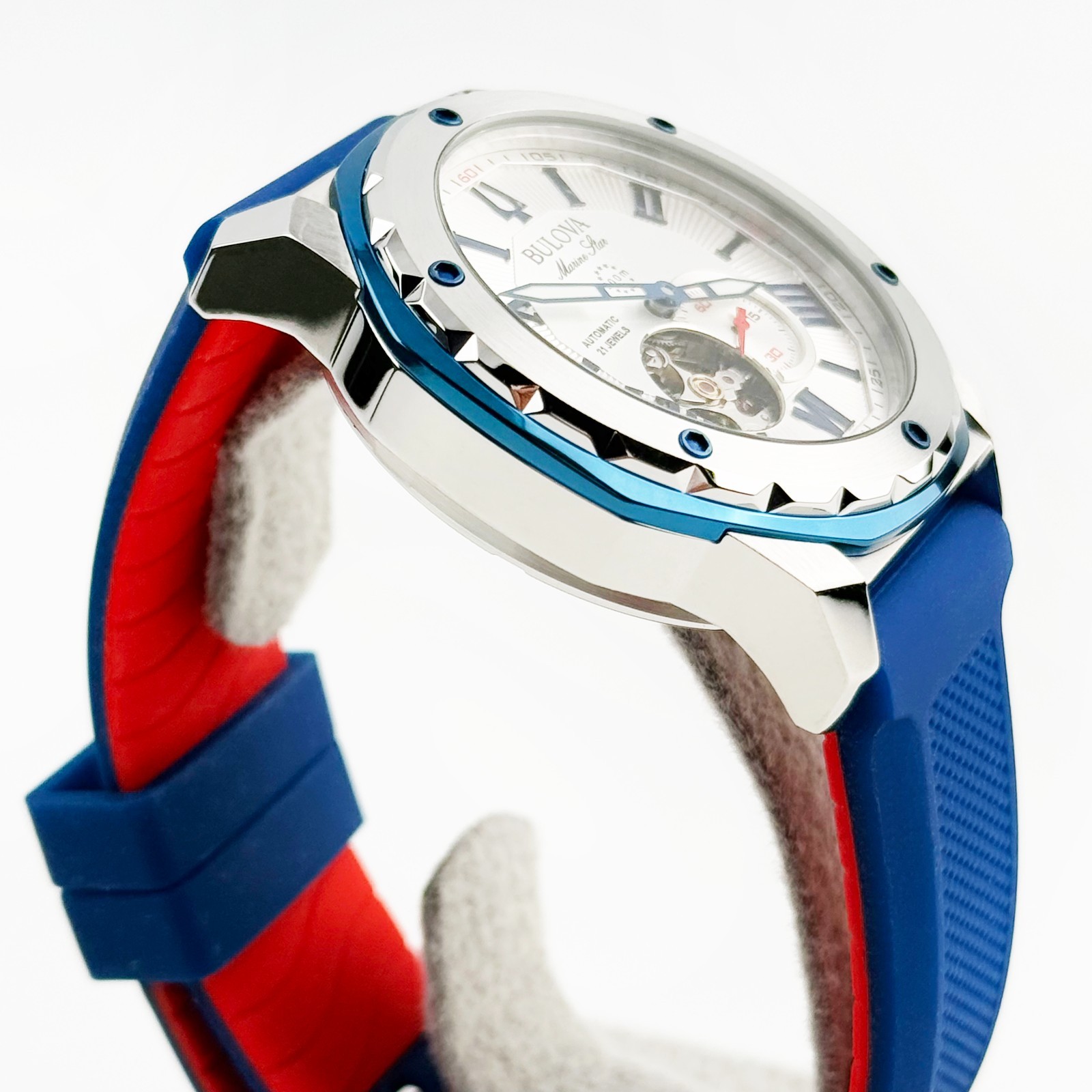 Bulova Marine Star Series A Classic Automatic Sports Men’s Watch 45 mm 98A225