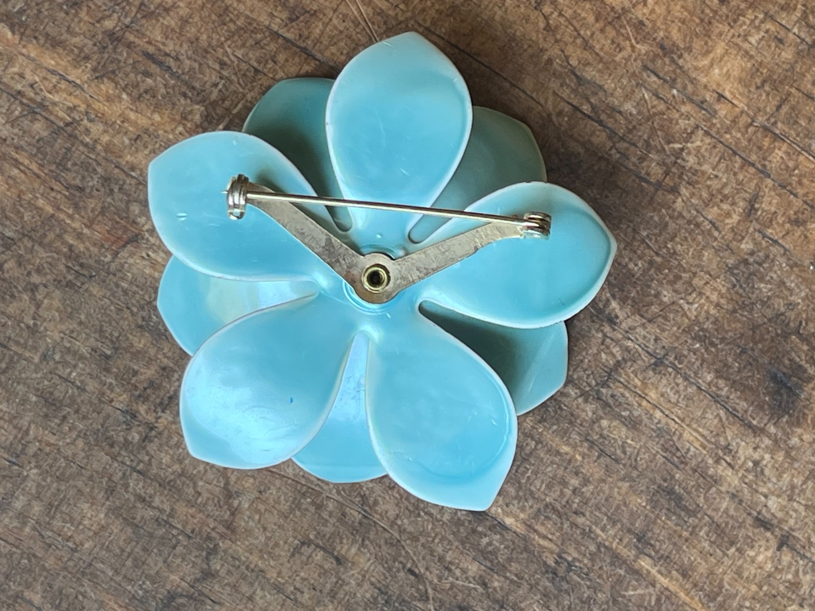 Vintage Flower Brooch Lot #2, 10 Pieces, Enamel, Metal, Rhinestone, Ceramic