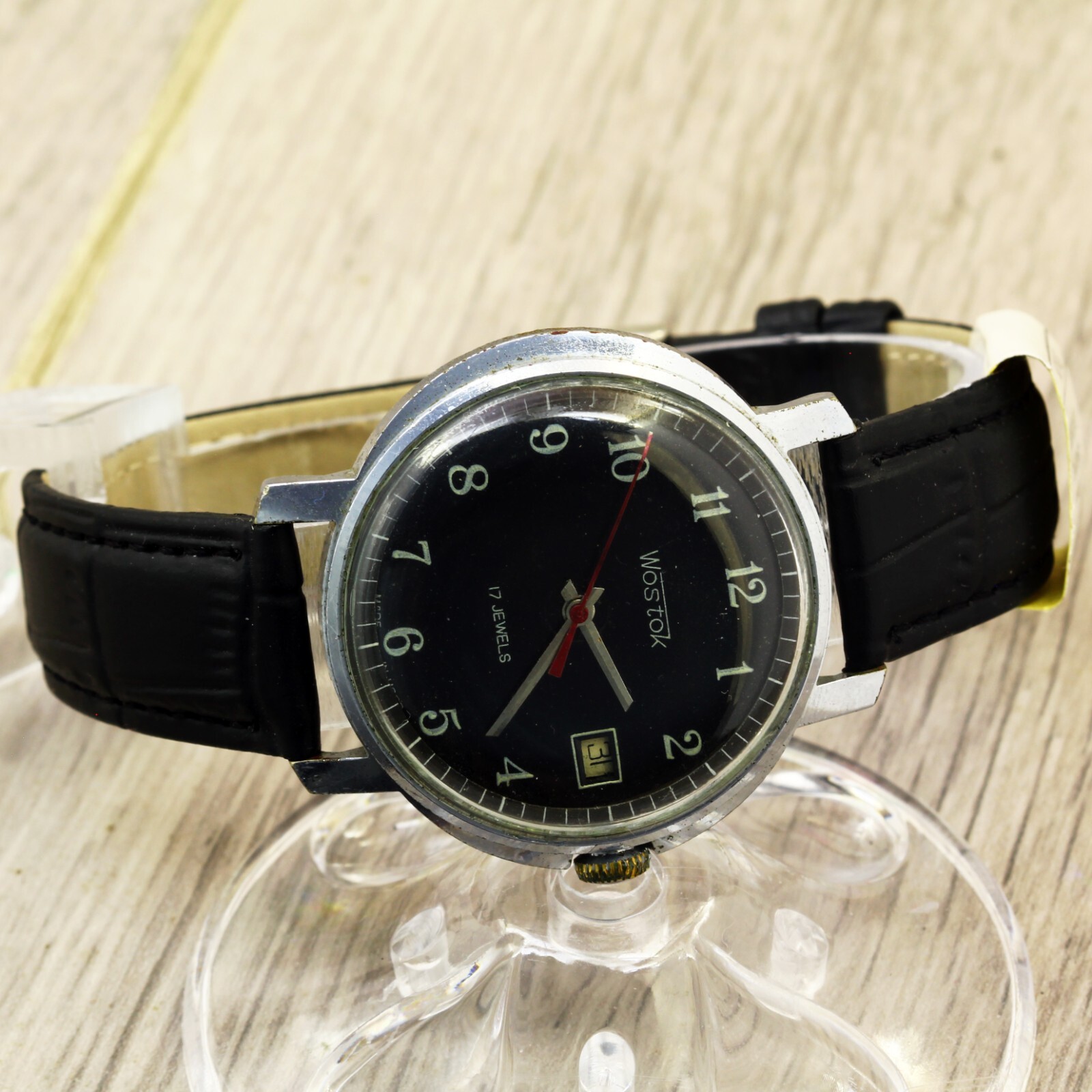 Original wostok vostok USSR Soviet mechanical watch caliber 2214 date Export