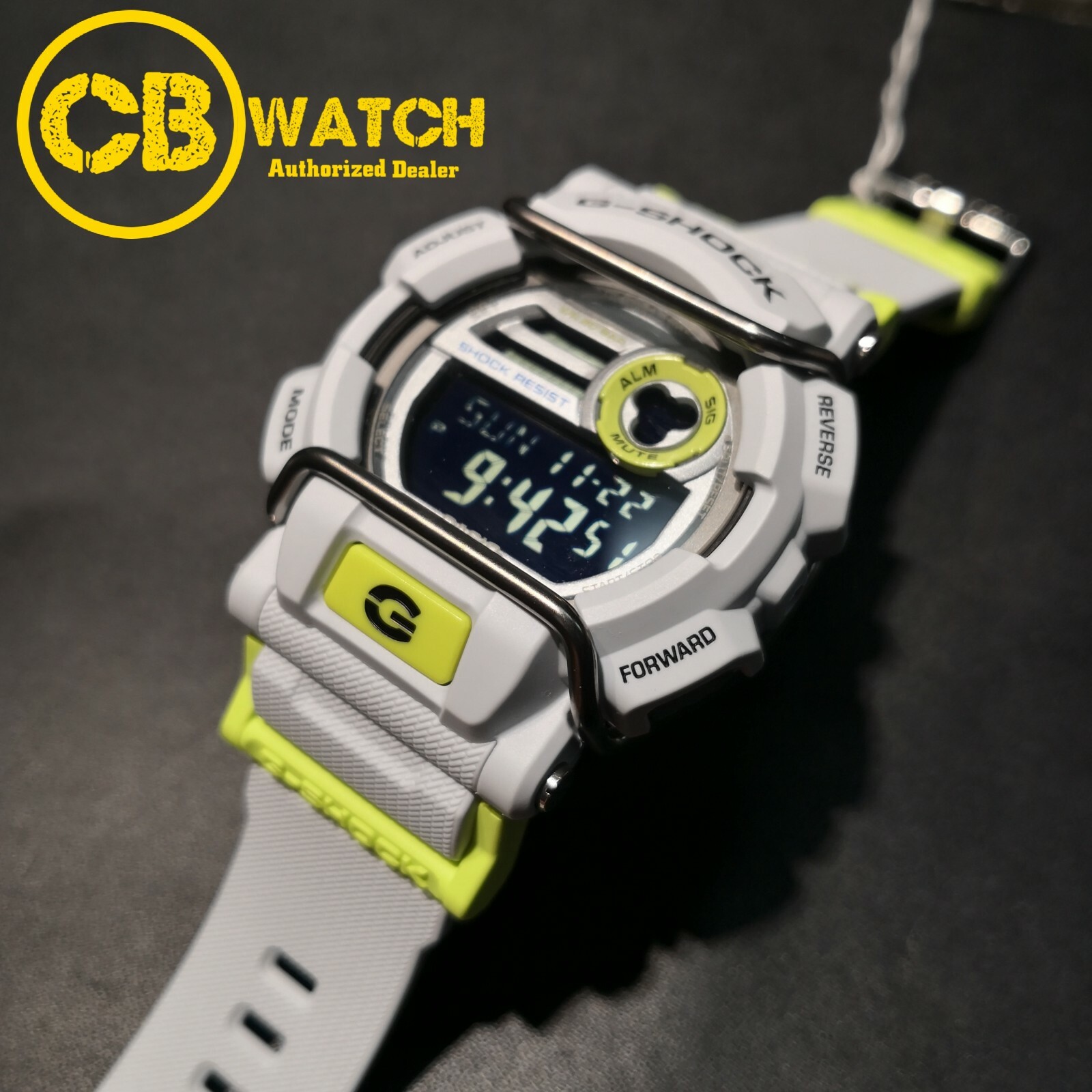 G-Shock Face Protector Street Sport Dial Men’s Casio Watch GD-400DN-8 RARE