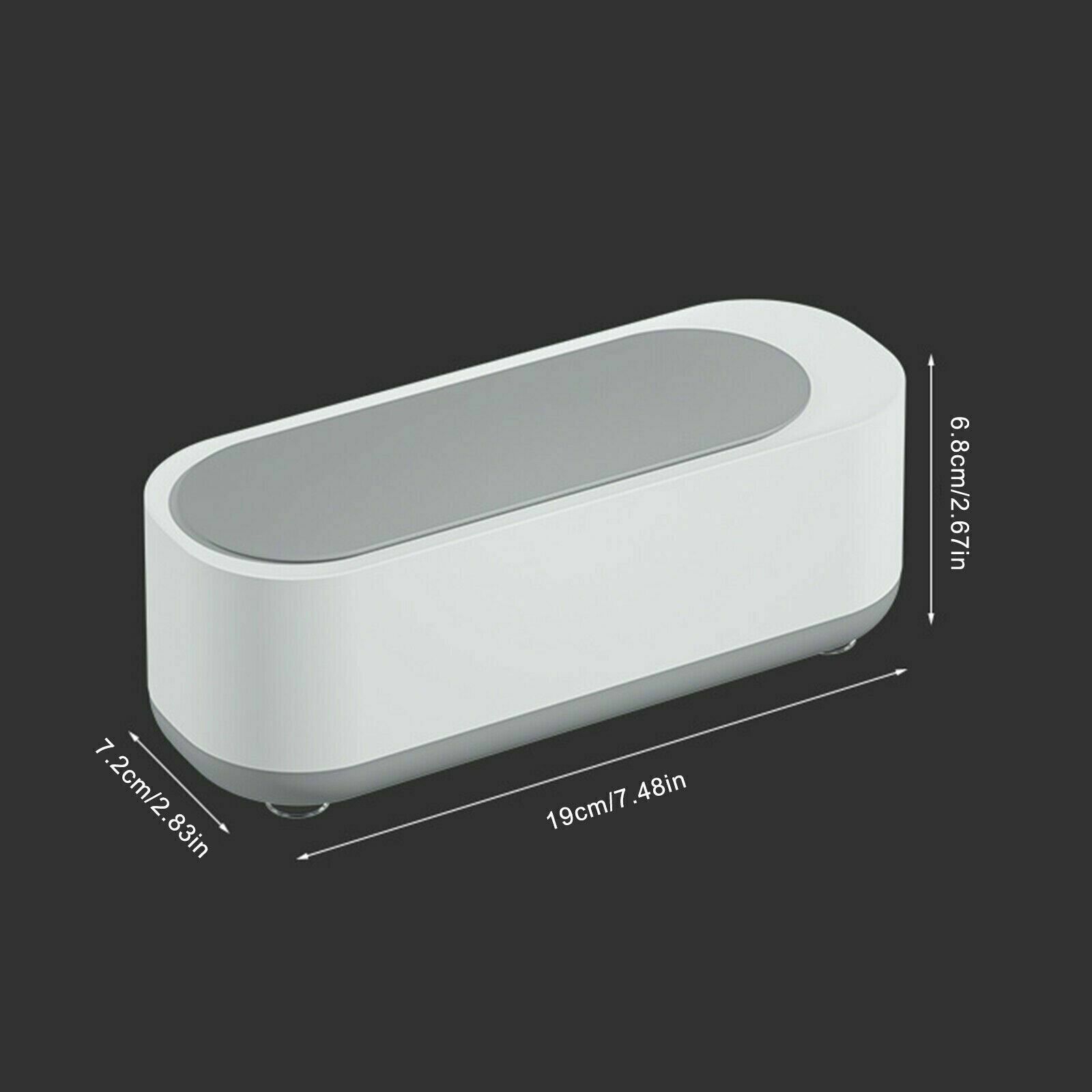 Smart Ultrasonic Cleaner For Jewelry Glasses Ultrasound Cleaning Bath Machine US