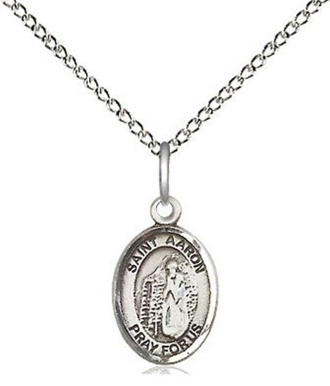 YOU CHOOSE Patron Saint Sterling .5″ Oval Pendant 18″ Necklace NEW Bliss