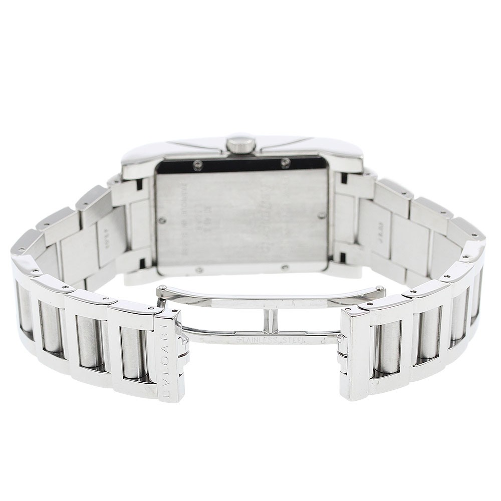 BVLGARI Rettangolo RT45S Date Silver Dial Automatic Men’s Watch_959925